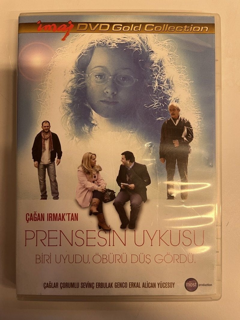 PRENSESİN UYKUSU - ÇAĞLAR ÇORUMLU - SEVİNÇ ERBULAK - GENCO ERKAL - ÇAĞAN IRMAK - DVD 2.EL