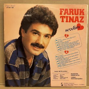 FARUK TINAZ - SEVELİM (1986) - LP 2.EL PLAK