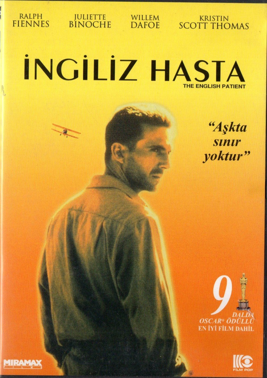 İNGİLİZ HASTA - THE ENGLISH PATIENT - RALPH FIENNES - JULIETTE BINOCHE - WILLEM DAFOE - KRISTIN SCOTT THOMAS - DVD 2.EL