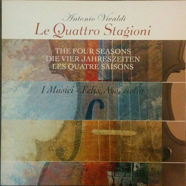 VIVALDI - LE QUATTRO STAGIONI / THE FOUR SEASONS (2015) VIOLIN FELIX AYO - LP 180GR 2025 COLOURED EDITION SIFIR PLAK