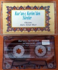 KUR'AN-I KERİM'DEN SURELER - OKUYAN: HAFIZ İSMAİL BİÇER KASET 2.EL