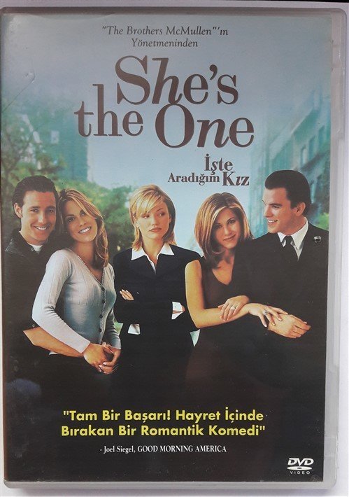 İŞTE ARADIĞIM KIZ - SHE'S THE ONE - JENNIFER ANISTON - CAMERON DIAZ - EDWARD BURNS - DVD 2.EL