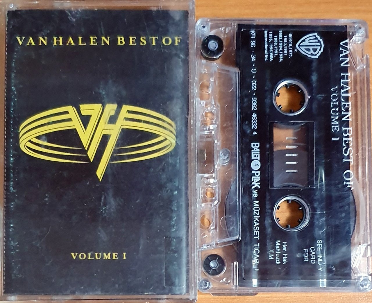 VAN HALEN - BEST OF VOLUME 1 (1996) - KASET 2.EL