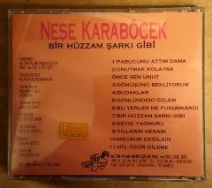 NEŞE KARABÖCEK - BİR HÜZZAM ŞARKI GİBİ (1993) - CD ALTIN PLAK 2.EL