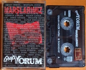 GRUP YORUM - MARŞLARIMIZ (1996) - KASET KALAN MÜZİK 2.EL