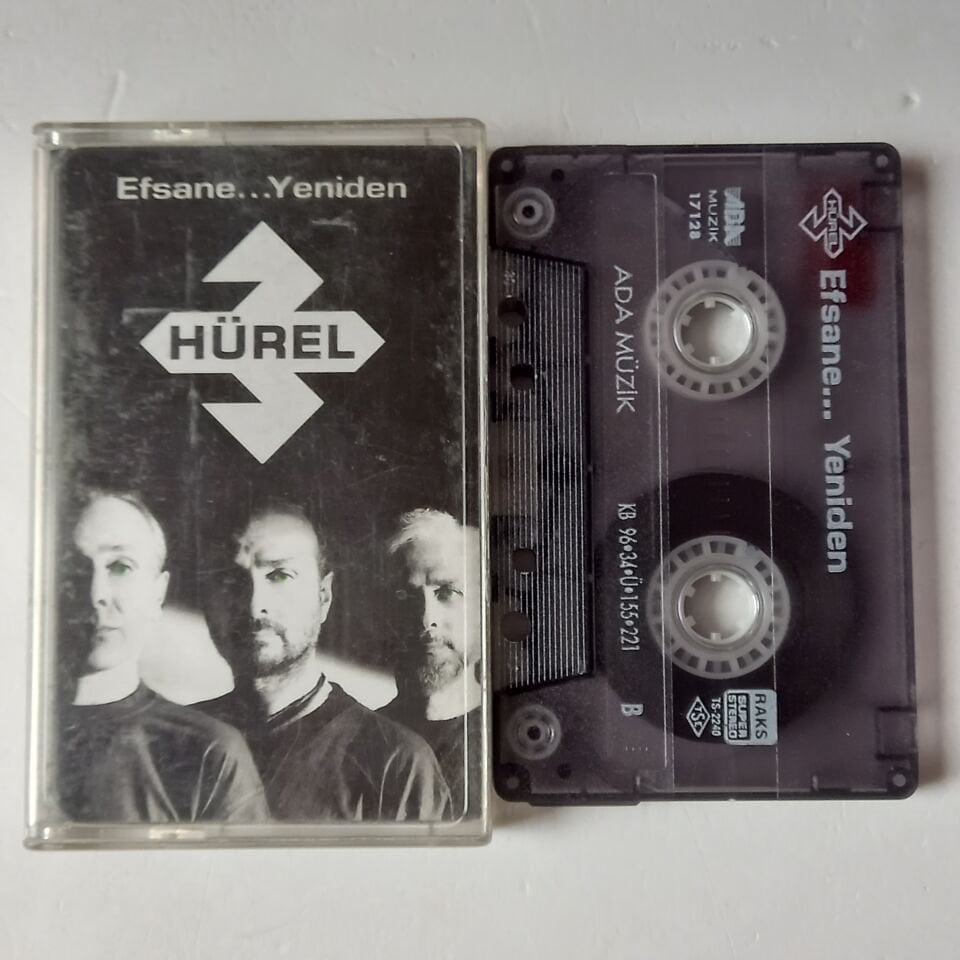 3 HÜREL - YENİDEN (1996) - KASET 2.EL