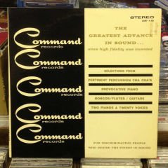 COMMAND GREATEST ADVANCE IN SOUND LP