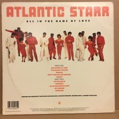 ATLANTIC STARR - ALL IN THE NAME OF LOVE 1987 2.EL PLAK