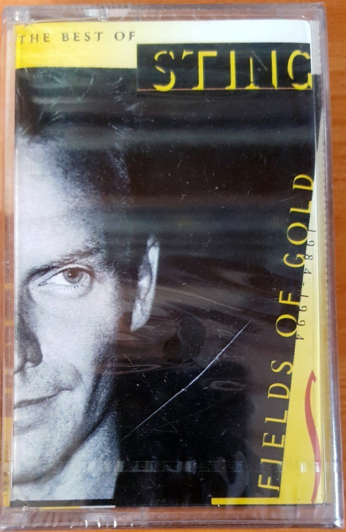 STING - THE BEST OF [FIELDS OF GOLD 1984-1994] (1994) TOPKAPI CASSETTE MADE IN TURKEY ''NEW''