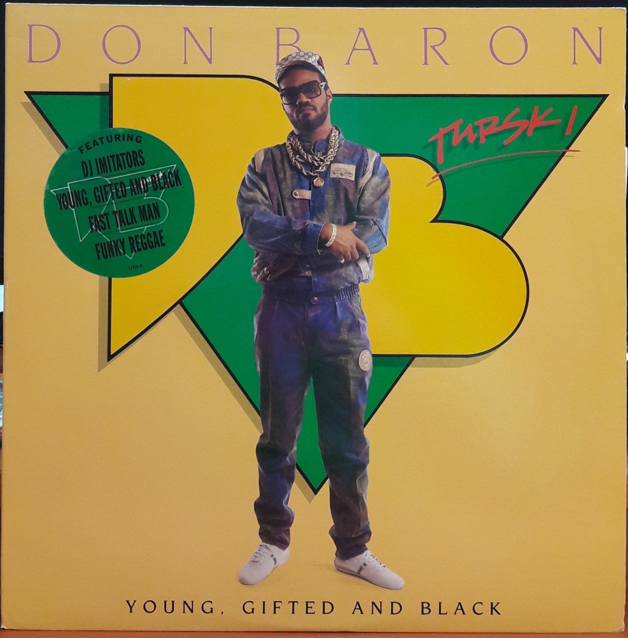 DON BARON - YOUNG, GIFTED AND BLACK (1988) - PLAK 2.EL