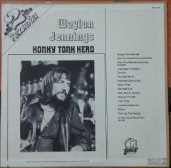 WAYLON JENNINGS - HONKY TONK HERO - DÖNEM BASKISI 2PLAK SIFIR