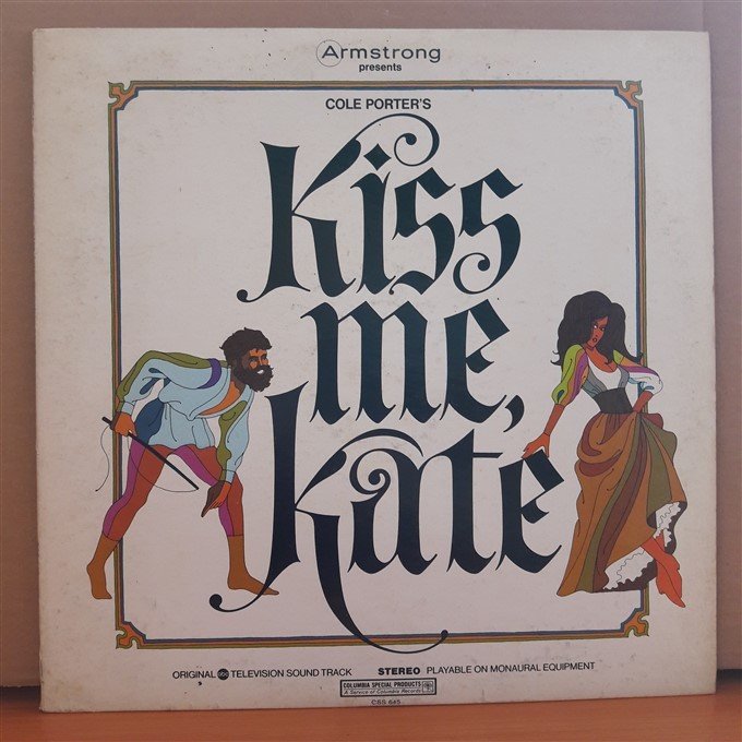 KISS ME KATE - SOUNDTRACK - COLE PORTER - LP 2.EL PLAK
