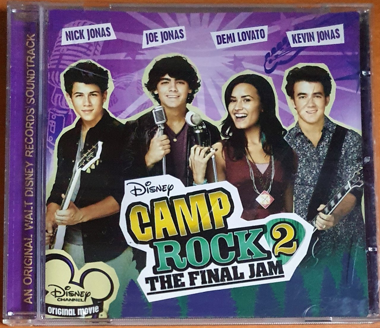 CAMP ROCK 2: THE FINAL JAM SOUNDTRACK - DEMI LOVATO, NICK JONAS, KEVIN JONAS, JOE JONAS (2010) - CD 2.EL