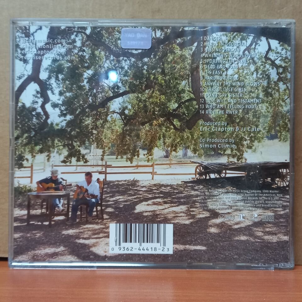 JJ CALE & ERIC CLAPTON - THE ROAD TO ESCONDIDO (2006) - CD 2.EL