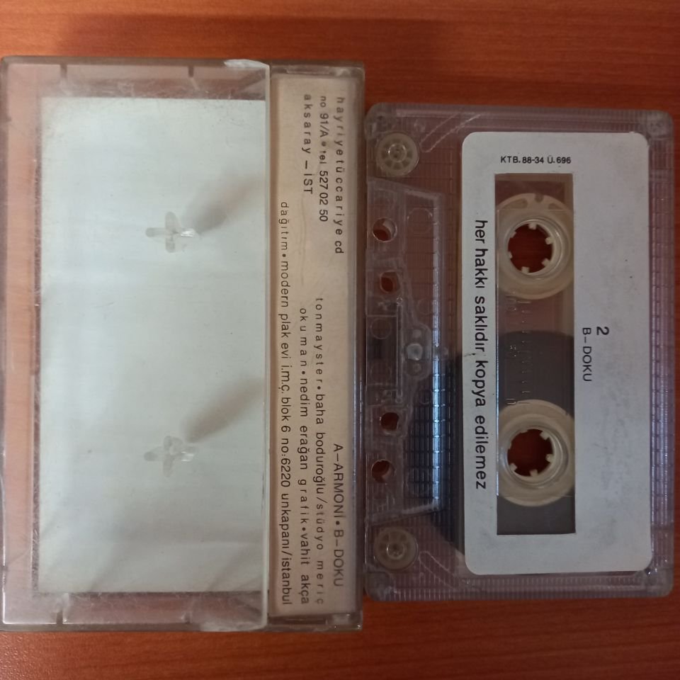 TAYFUN GÜLTEKİN, ANAHİT FALİHİ - MÜZİKTE GELİŞİM VE EVRİMLEŞME (1988) - KASET 2.EL