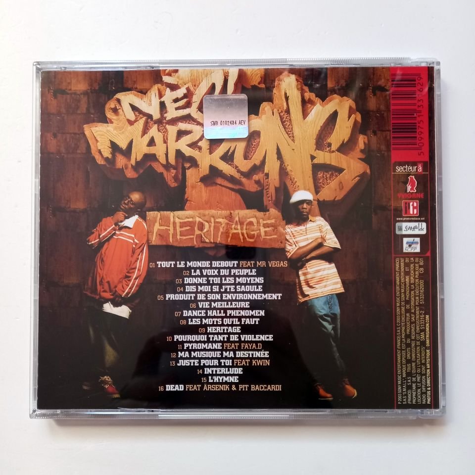 NEG' MARRONS – HERITAGE (2003) - CD 2.EL