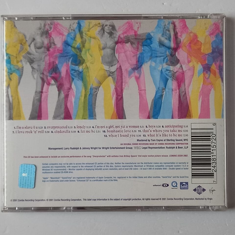 BRITNEY SPEARS – BRITNEY (2001) - CD 2.EL