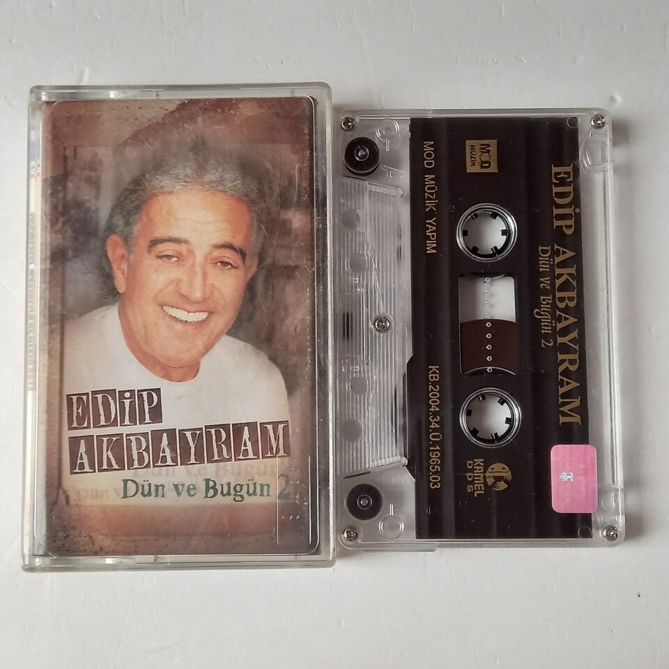EDİP AKBAYRAM - DÜN VE BUGÜN 2 (2004) - KASET 2.EL