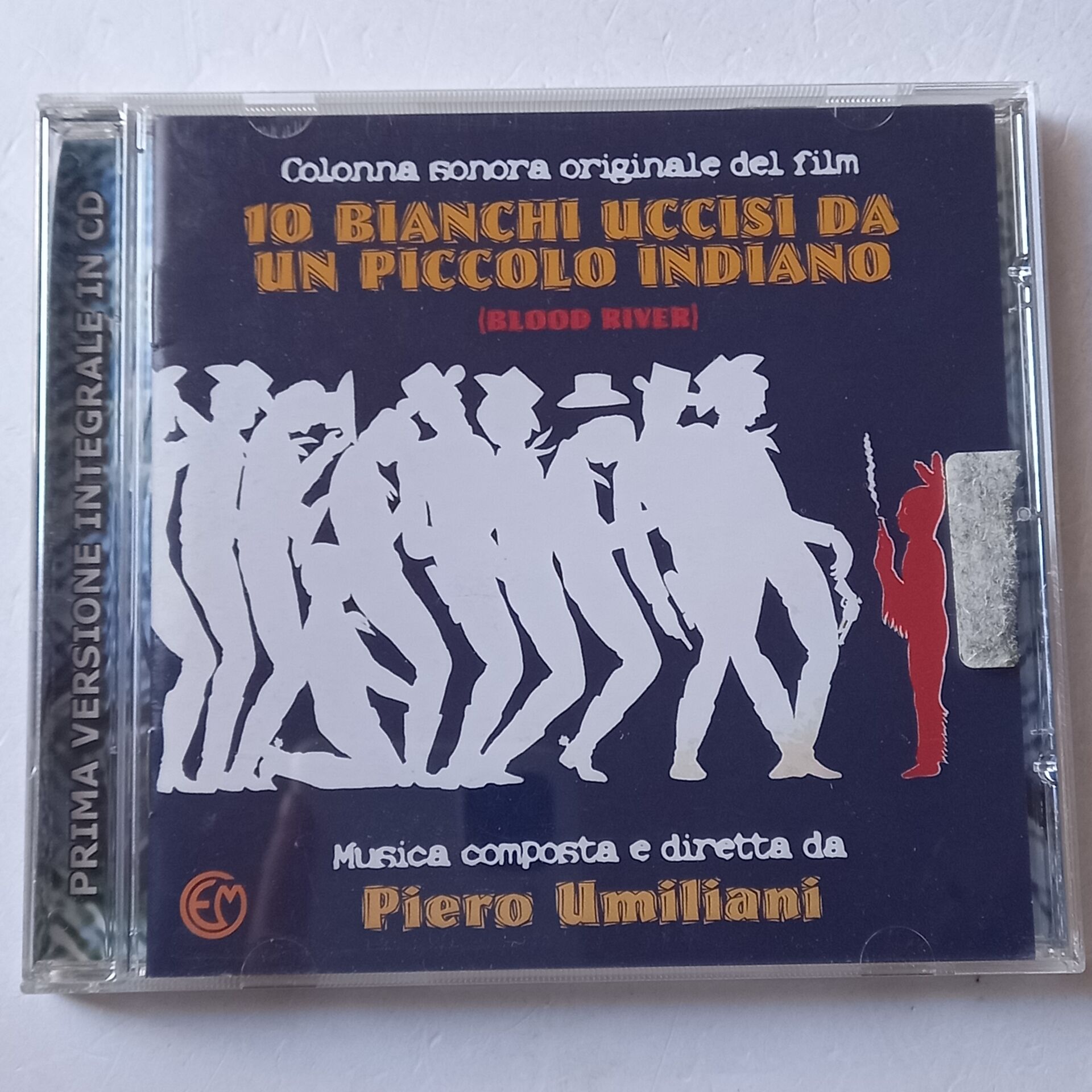 PIERO UMILIANI – 10 BIANCHI UCCISI DA UN PICCOLO INDIANO (1979) - CD 2010 REMASTERED REISSUE 2.EL