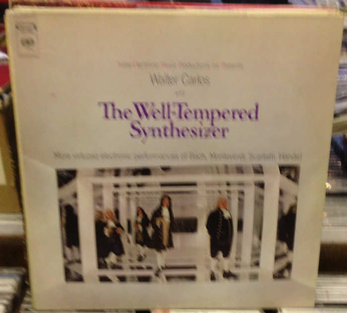 WALTER CARLOS WELL-TEMPERED SYNTHESIZER LP