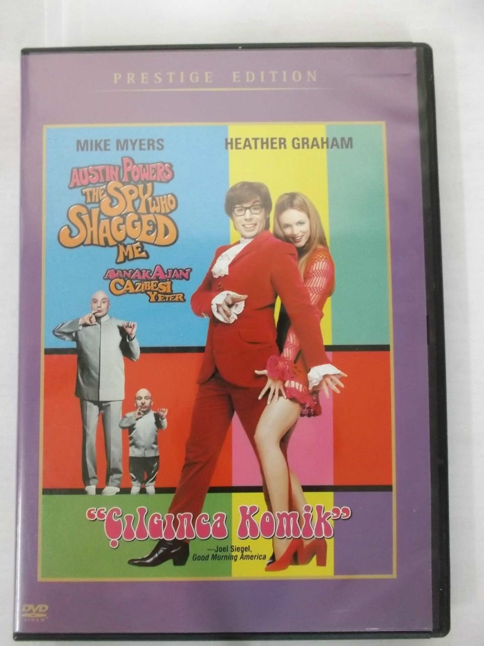 AUSTIN POWERS THE SPY WHO SHAGGED ME - AVANAK AJAN - MIKE MYERS - HEATHER GRAHAM - DVD 2.EL