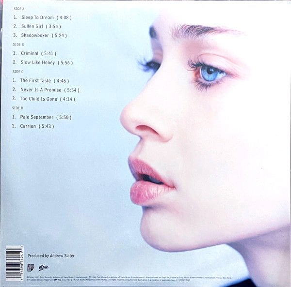 FIONA APPLE - TIDAL (1996) - 2LP 2023 EDITION GATEFOLD SIFIR PLAK
