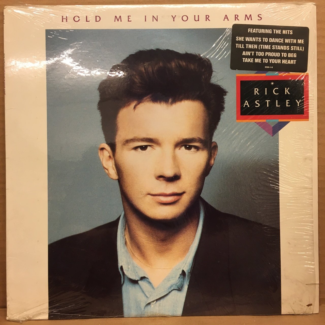 RICK ASTLEY - HOLD ME IN YOUR ARMS (1988) - 2.EL PLAK