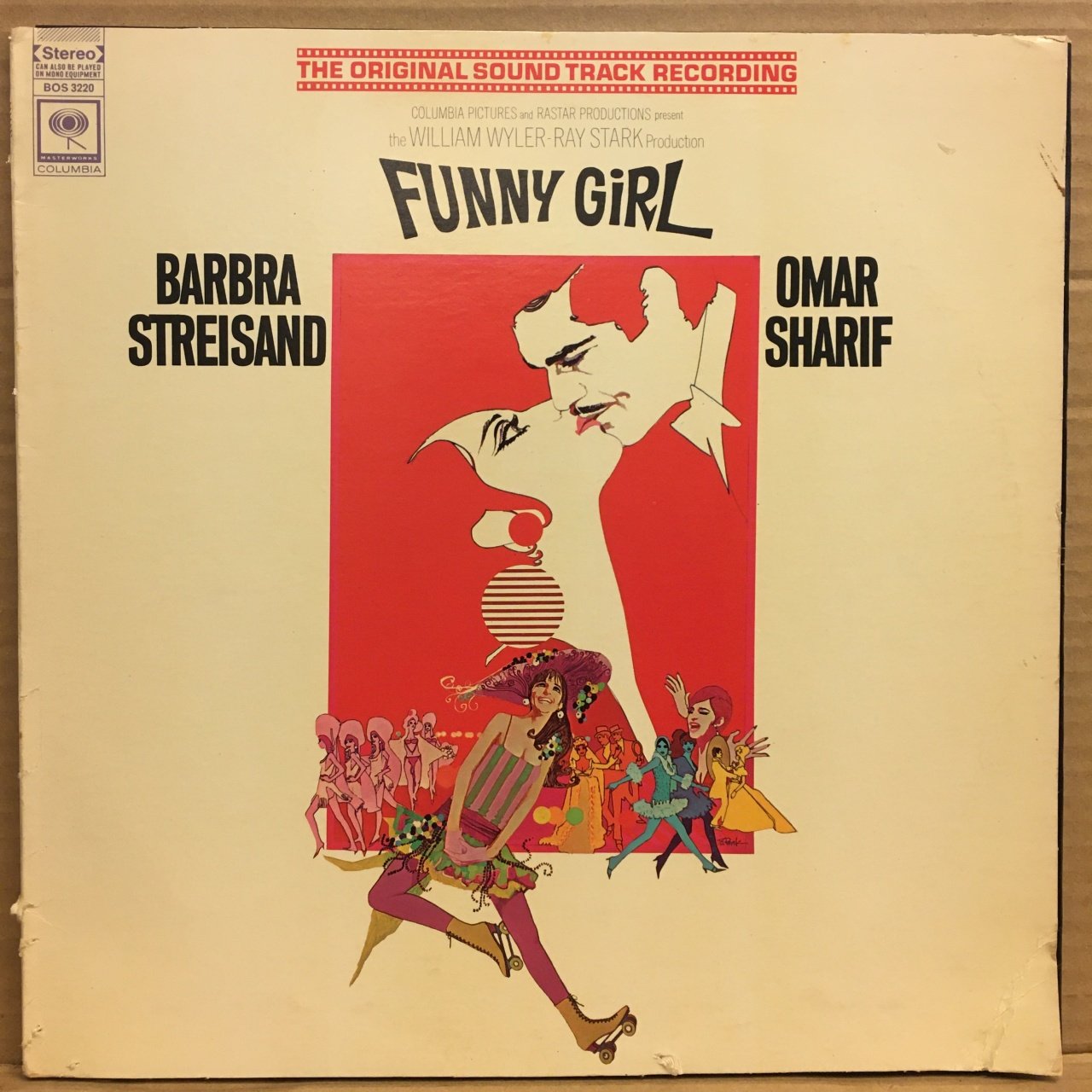 FUNNY GIRL -  SOUNDTRACK JULE STYNE BARBRA STREISAND (1968) - LP 2.EL PLAK