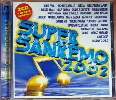 SUPER SANREMO 2002 / ALEXIA, GINO PAOLI, PATTY BRAVO, LOLLIPOP, PLASTICO, OFFSIDE, BOTERO, 78 BIT (2002) COLUMBIA 2CD 2.EL