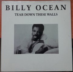BILLY OCEAN - TEAR DOWN THESE WALLS (1988) - DÖNEM BASKISI PLAK SIFIR