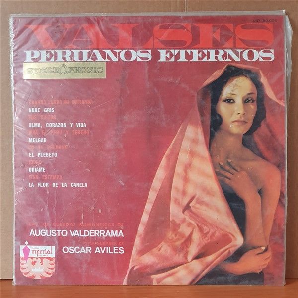 VALSES PERUANOS ETERNOS / AUGUSTO VALDERRAMA, OSCAR AVILES (1968) - LP 2.EL PLAK