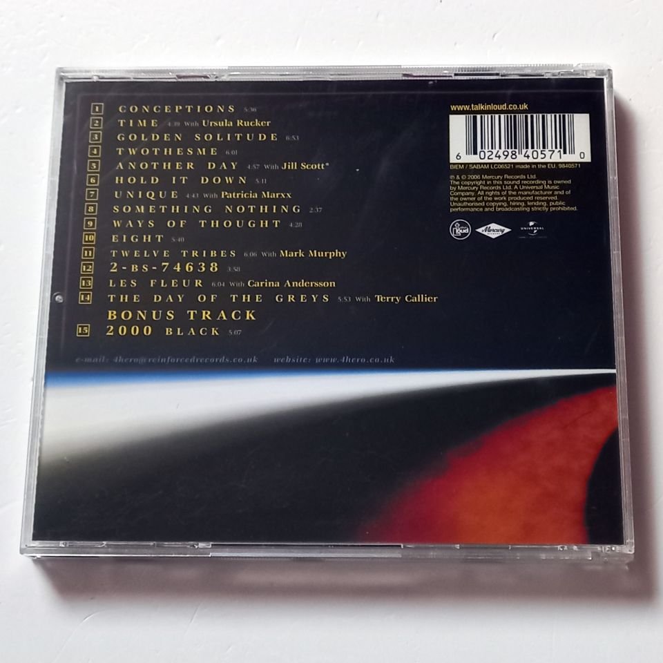 4 HERO – CREATING PATTERNS (2006) - CD 2.EL
