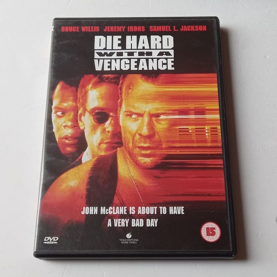 DIE HARD WITH A VENGEANCE - BRUCE WILLIS, JEREMY IRONS, SAMUEL L. JACKSON - DVD 2.EL