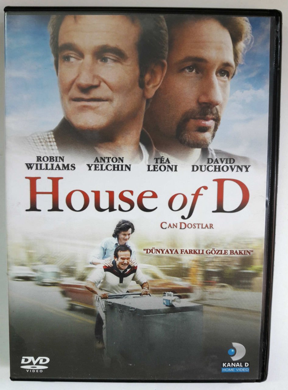 HOUSE OF D - CAN DOSTLAR - ROBIN WILLIAMS - DVD 2.EL