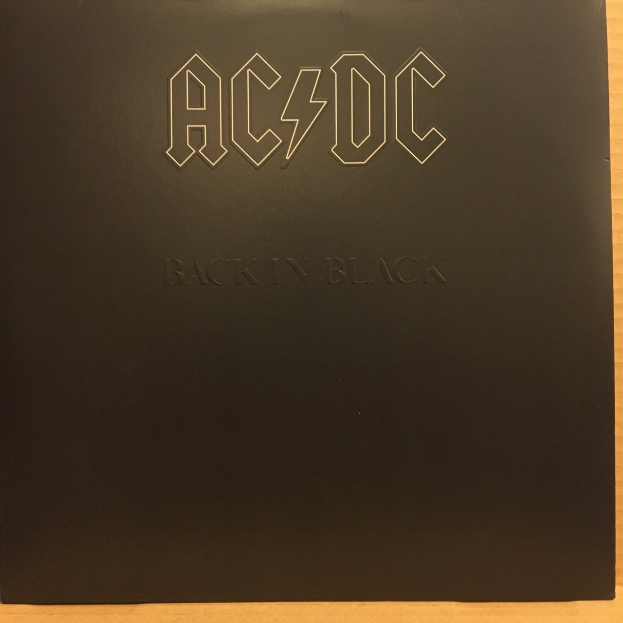 AC/DC - BACK IN BLACK (1980) 2009 REISSUE 180 GR 2.EL PLAK