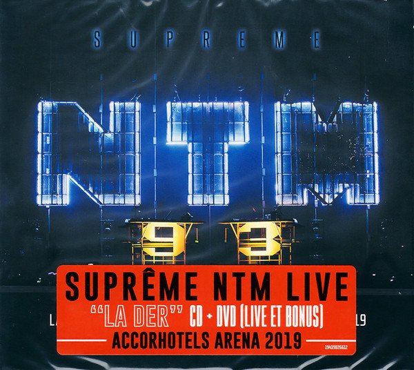 SUPREME NTM - LA DER / L'ULTIME CONCERT (2021) - CD + DVD HIP HOP SIFIR