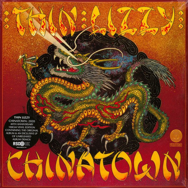 THIN LIZZY - CHINATOWN (1980) - 2LP 180GR 2020 EDITION SIFIR PLAK