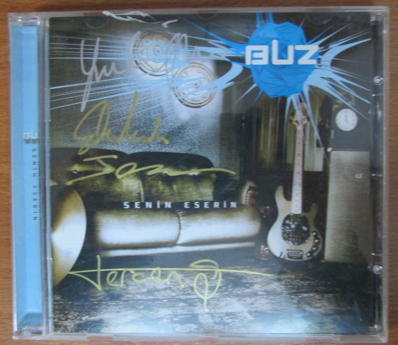BUZ - SENİN ESERİN - İMZALI CD 2.EL