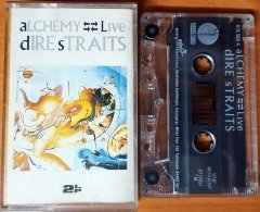 DIRE STRAITS - ALCHEMY LIVE (1992) YONCA CASSETTE MADE IN TURKEY ''USED''