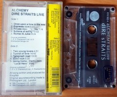 DIRE STRAITS - ALCHEMY LIVE (1992) YONCA CASSETTE MADE IN TURKEY ''USED''