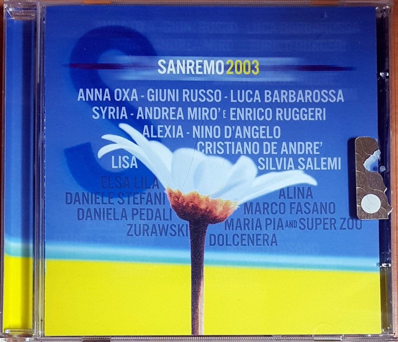 SANREMO 2003 / ANNA OXA, GIUNI RUSSO, SYRIA, ALEXIA, SILVIA SALEMI (2003) CD 2.EL