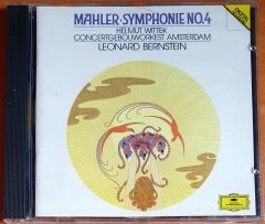 MAHLER: SYMPHONIE NR.4 / CONCERTGEBOUWORKEST AMSTERDAM / BERNSTEIN (1988) - CD DEUTSCHE GRAMMOPHON 2.EL