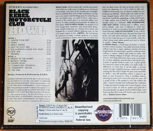 BLACK REBEL MOTORCYCLE CLUB - HOWL (2005) - CD 2.EL