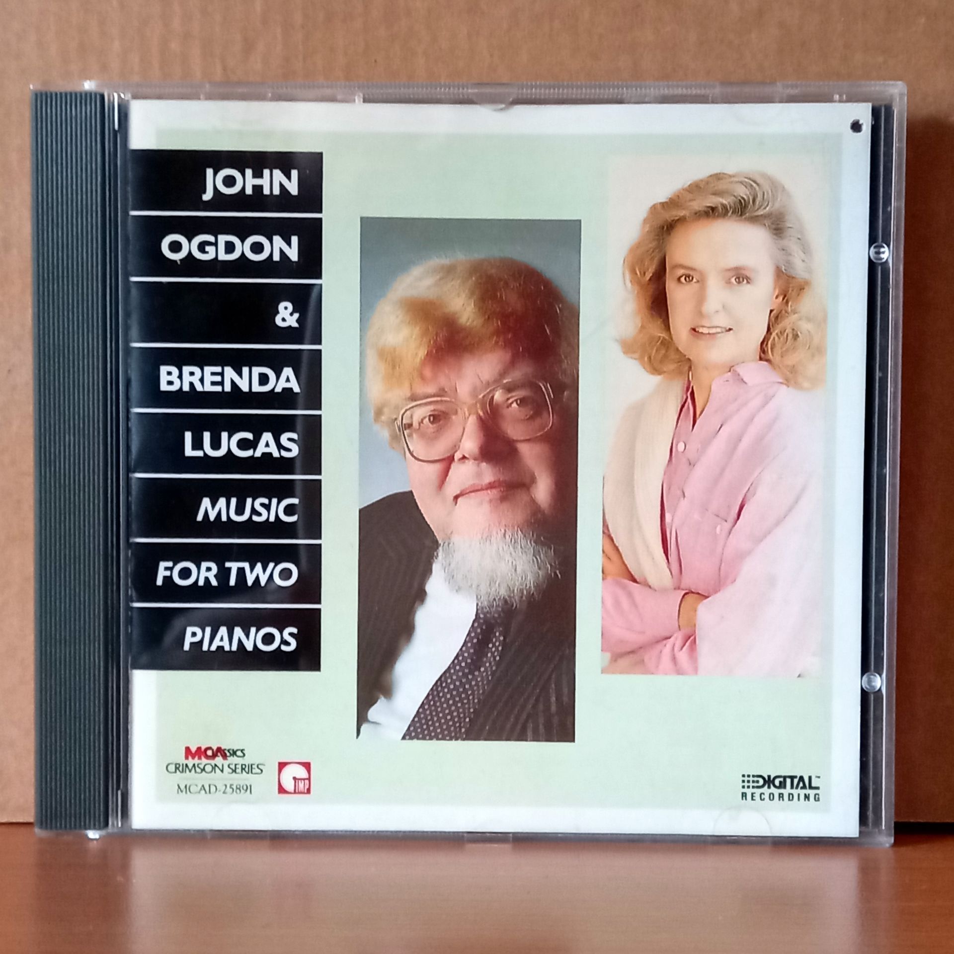 JOHN OGDON & BRENDA LUCAS – MUSIC FOR TWO PIANOS (1989) - CD 2.EL