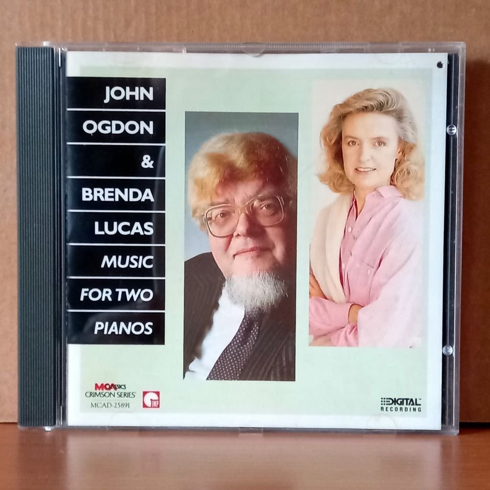 JOHN OGDON & BRENDA LUCAS – MUSIC FOR TWO PIANOS (1989) - CD 2.EL