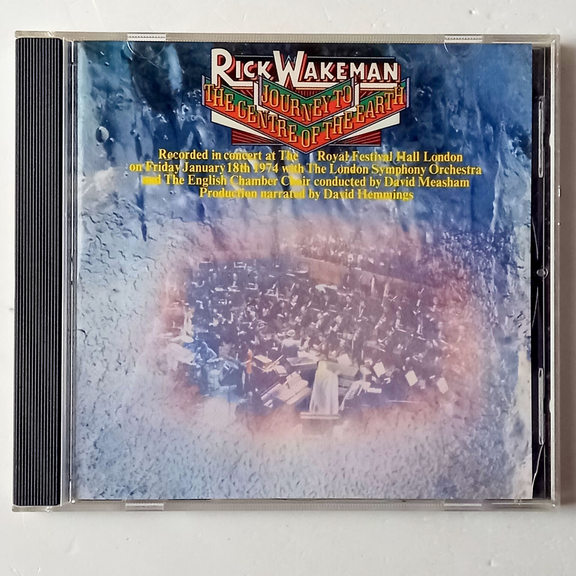 RICK WAKEMAN – JOURNEY TO THE CENTRE OF THE EARTH (1974) - CD 1988 REISSUE 2.EL