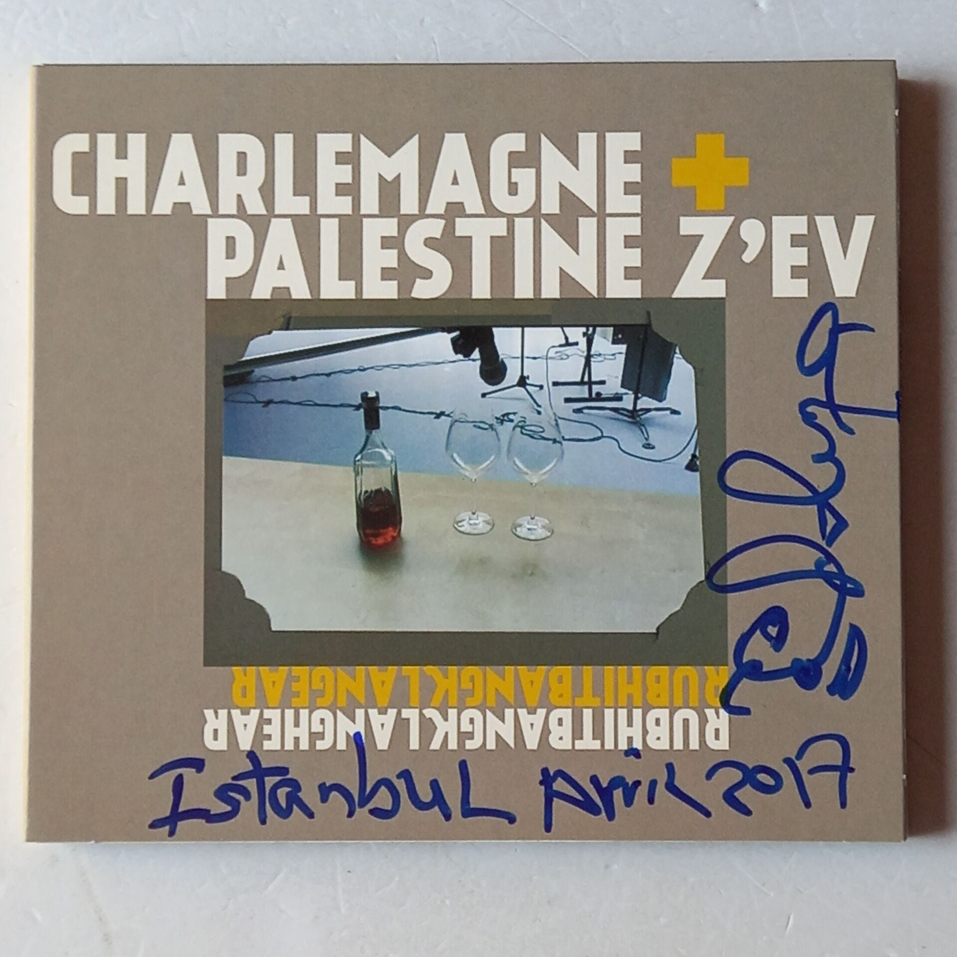 CHARLEMAGNE PALESTINE + Z'EV – RUBHITBANGKLANGHEAR RUBHITBANGKLANGEAR (2013) - 2CD İMZALI DIGIPAK 2.EL