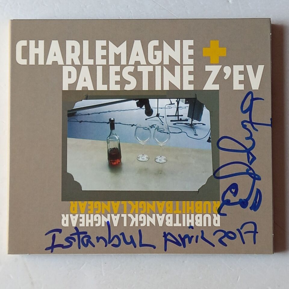 CHARLEMAGNE PALESTINE + Z'EV – RUBHITBANGKLANGHEAR RUBHITBANGKLANGEAR (2013) - 2CD İMZALI DIGIPAK 2.EL