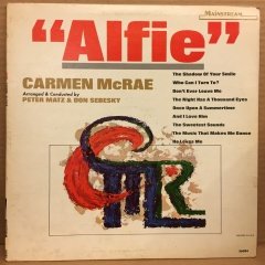 CARMEN MCRAE - ALFIE (PETER MATZ & DON SEBESKY) 1966 MONO 2.EL PLAK