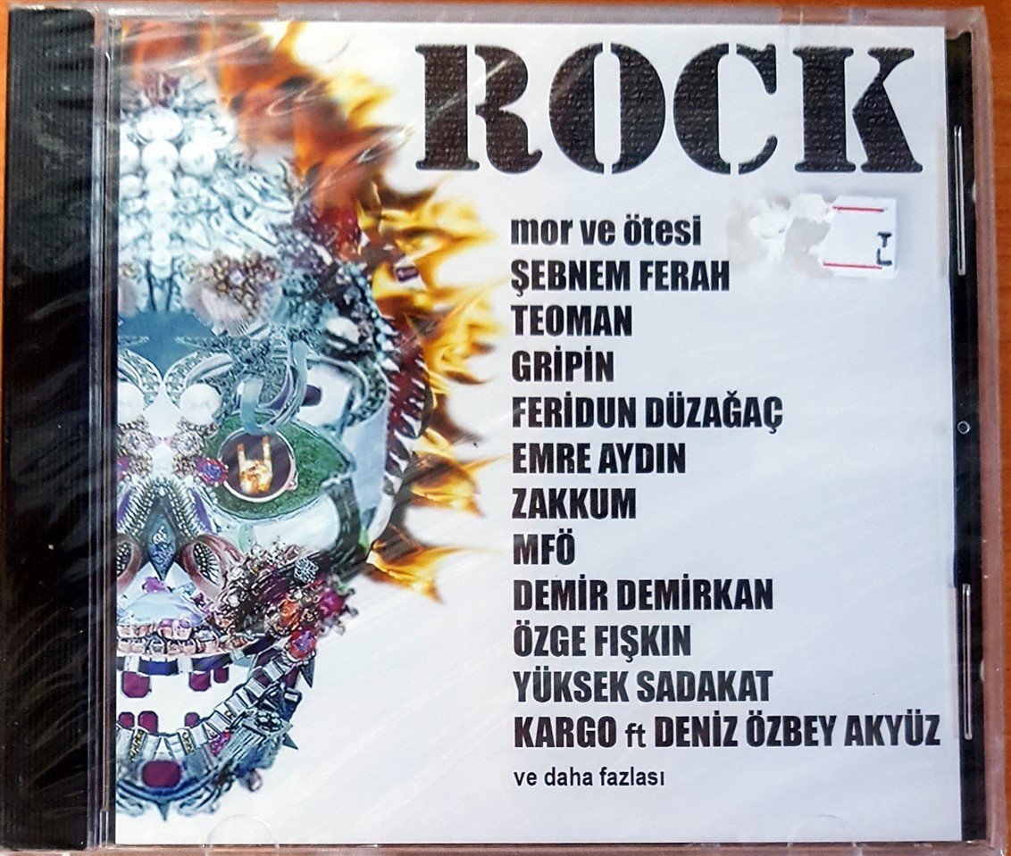 ROCK - TÜRKÇE ROCK TOPLAMASI MOR VE ÖTESİ ŞEBNEM FERAH TEOMAN MFÖ CD SIFIR